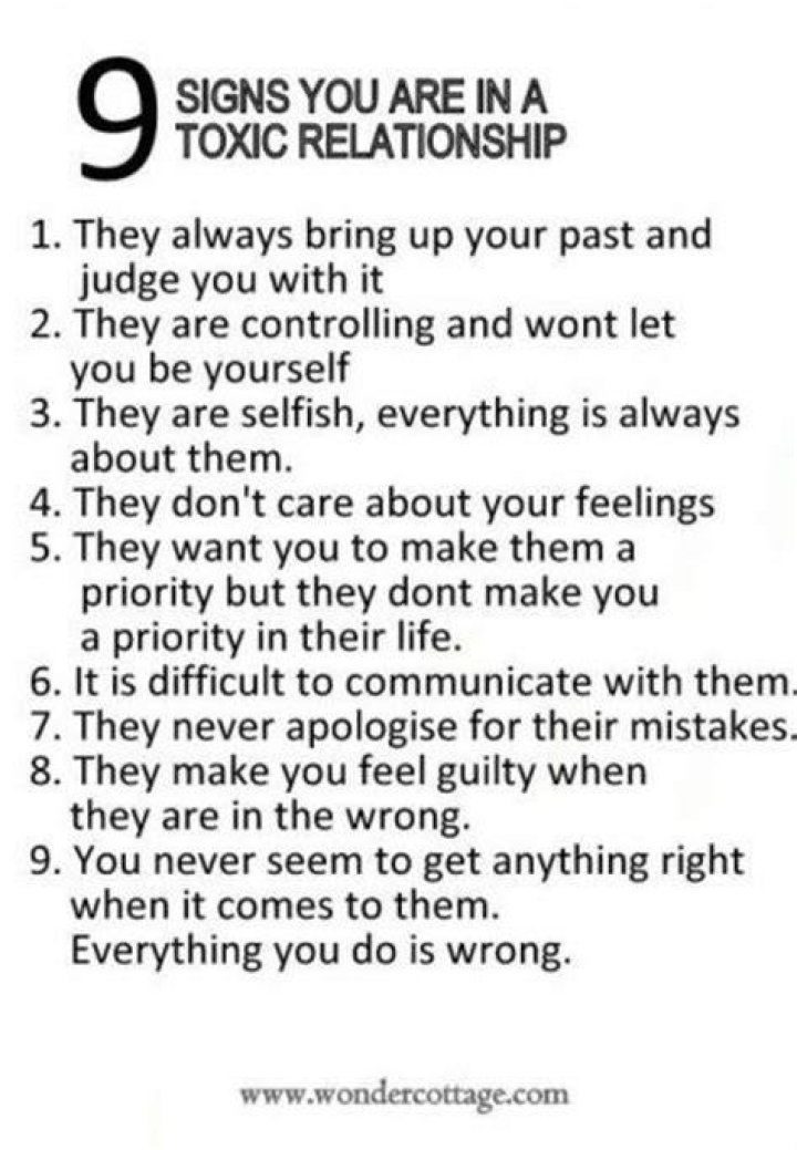 10 Toxic Relationship Quotes & Sayings