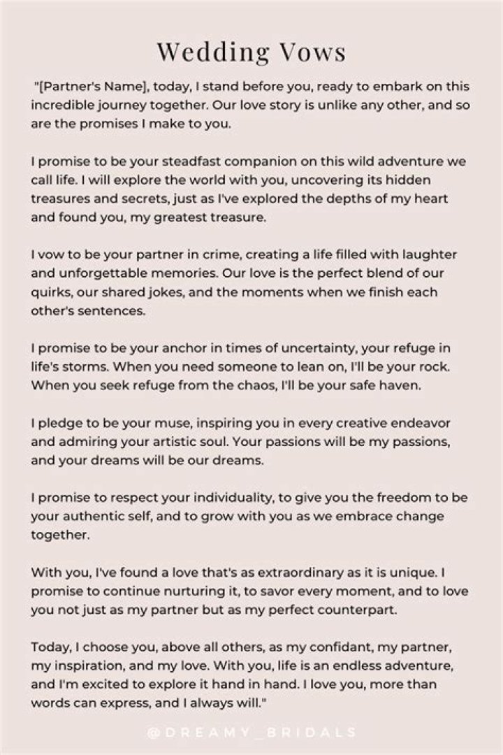 100 Heartfelt Wedding Vows For Him To Make Him Cry Lover Sphere