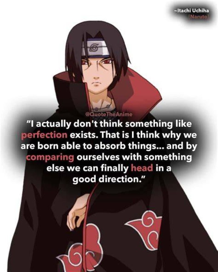 17+ Powerful Itachi Quotes (HQ Images) QTA Naruto quotes, Itachi