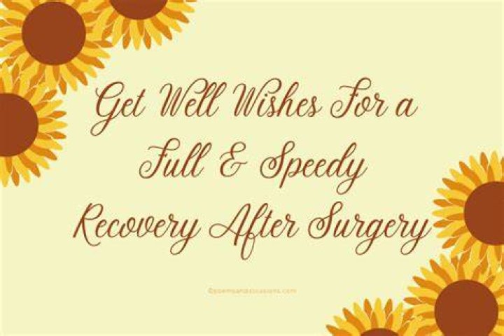 50 Get Well Soon After Surgery Messages For A Quick Recovery Poems
