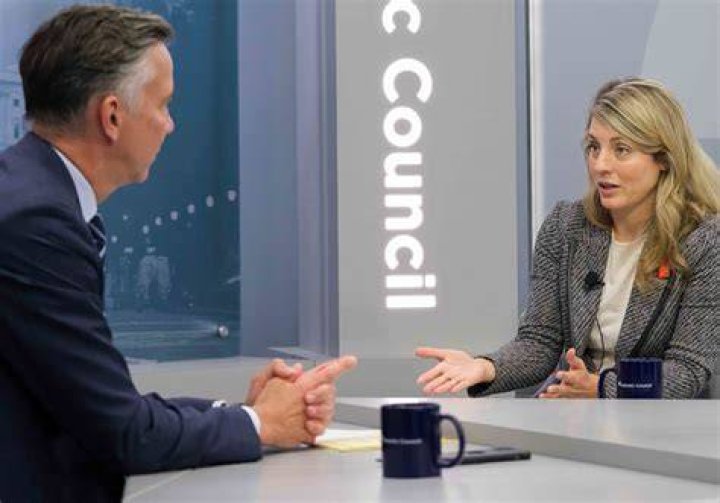 A conversation with Canadian Foreign Minister Mélanie Joly Atlantic