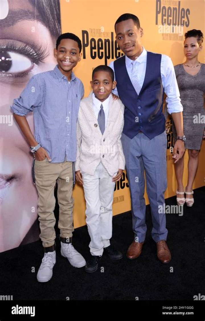 Actor Tylen Jacob Williams arrives on the orange carpet of Nickelodeon