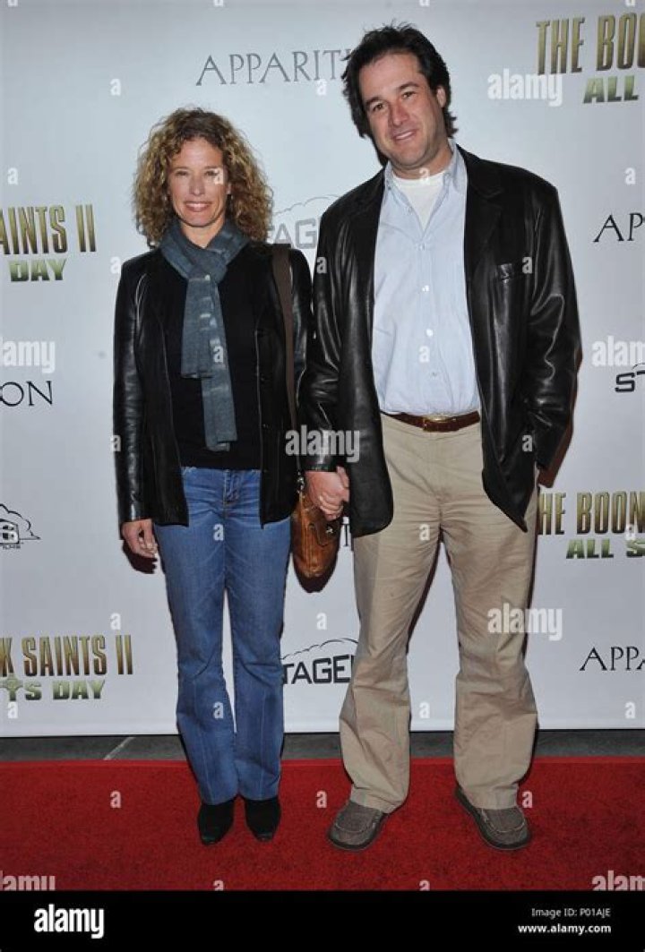Actress Nancy Travis & Husband Producer Rob Fried At The Los Angeles