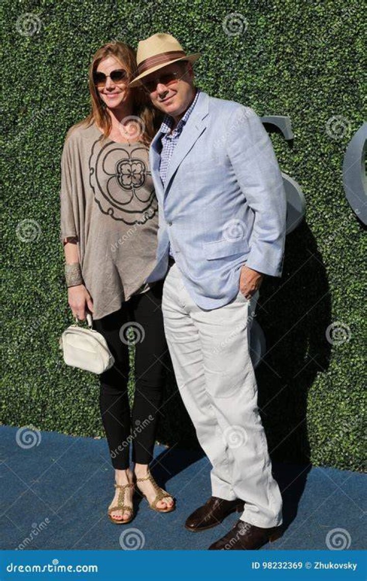 American Actor James Spader with His Wife Leslie Stefanson at the Red