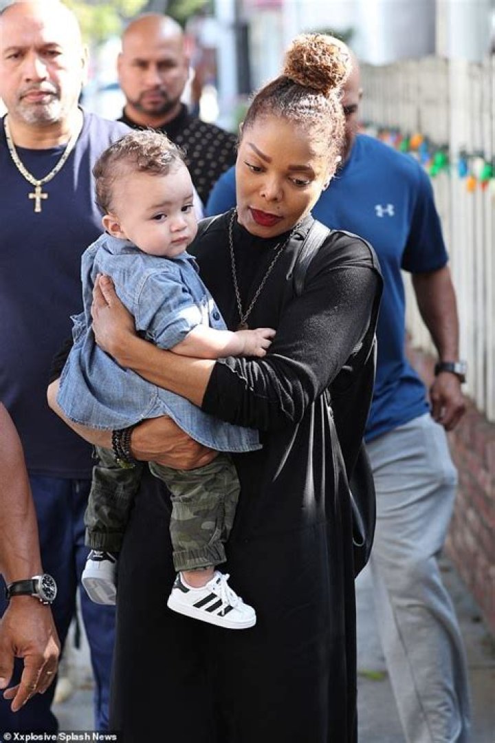 and her baby, Eissa jackson son, jackson baby