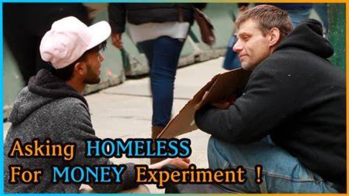 Asking HOMELESS For Money VS Asking STRANGERS for Money Experiment