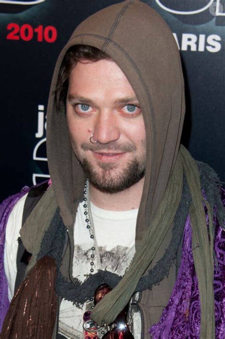 Bam Margera lors de la première de Jackass 3D à Paris, le 27 octobre