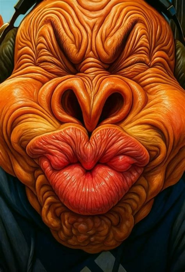 But the face on the pillow, rosy in the firelight, is certainly
