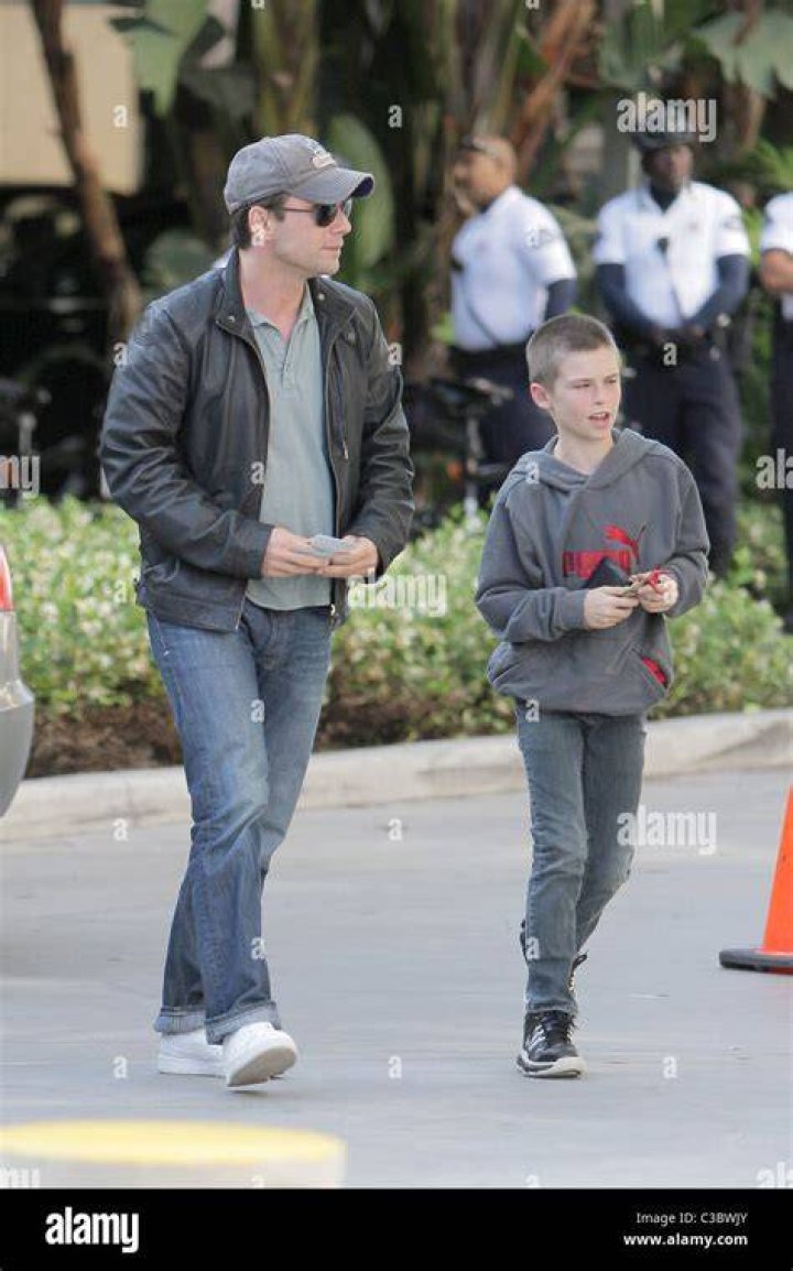 Christian slater with son hires stock photography and images Alamy