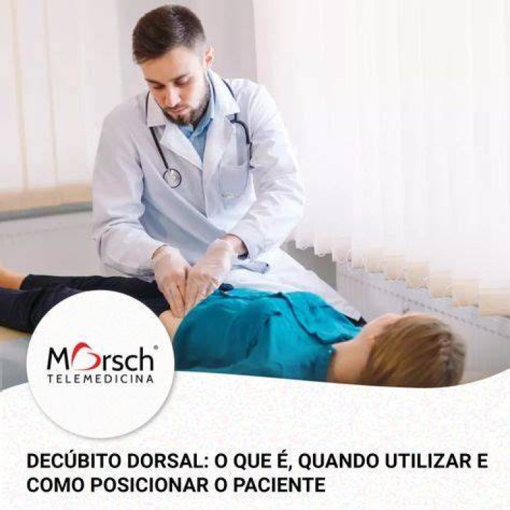 Decúbito dorsal como usar essa posição do paciente