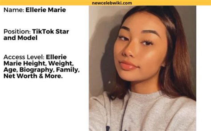 Ellerie Marie (21 Years Old) Wiki, BF, Ethnicity, Height, Weight, Age