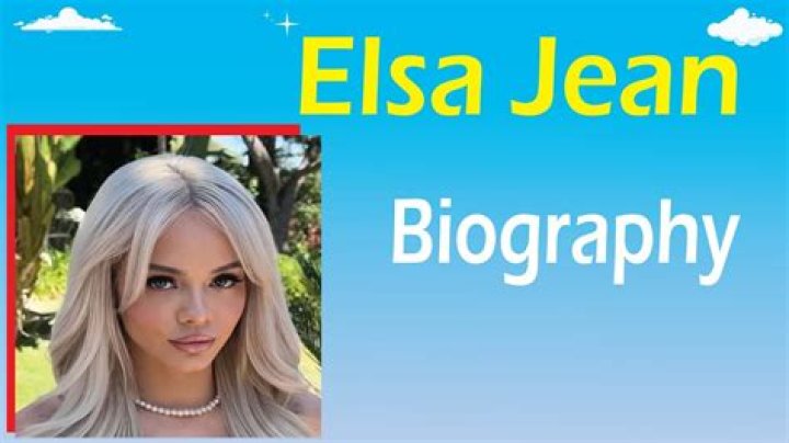 Elsa Jean Wiki, Bio, Age, Height, Weight, Body Measurements