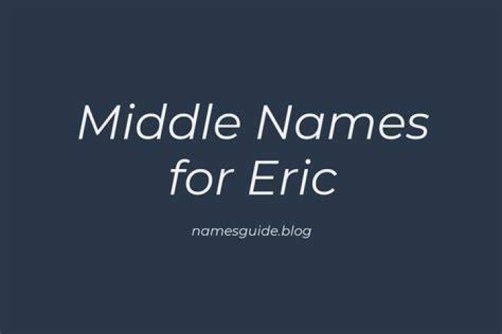 Eric with names, horizontal text, Eric name, blue neon lights, with