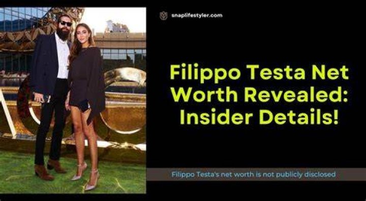 Filippo Testa Biography, Net Worth, Age, Career, Wikipedia Yagibaze