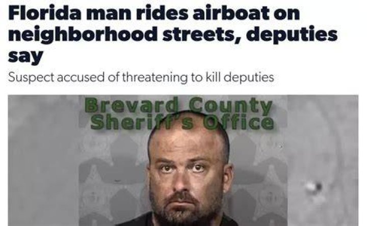 Florida Man's year in review The strangest headlines from 2020 Film