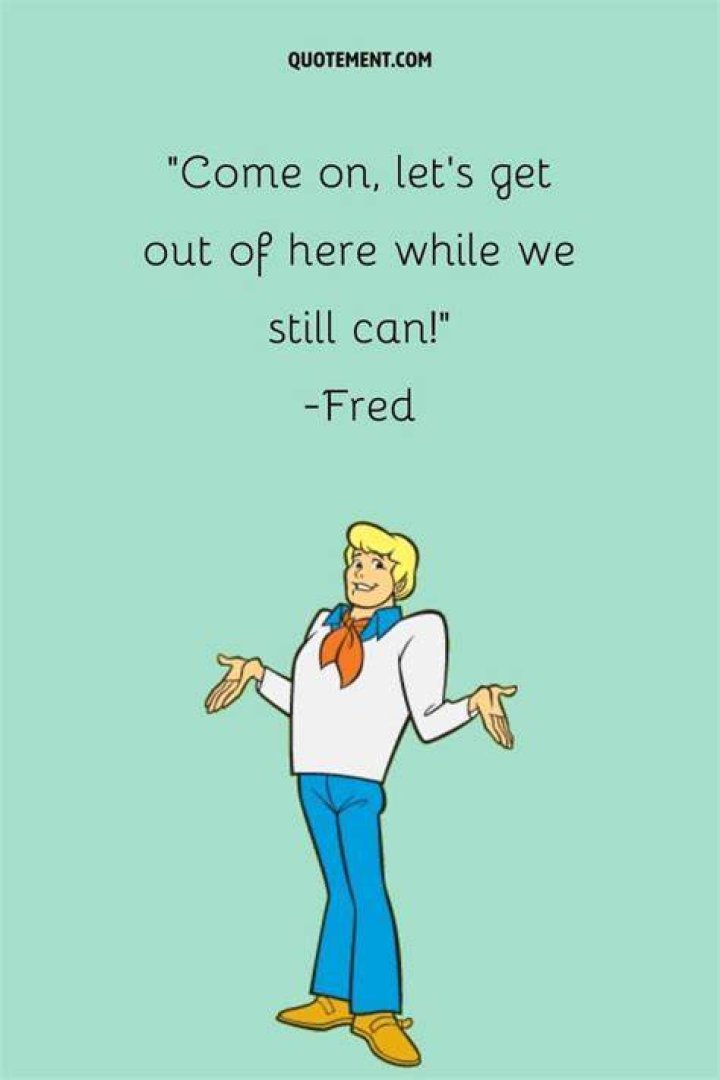 Fred Scooby Doo Quotes. QuotesGram