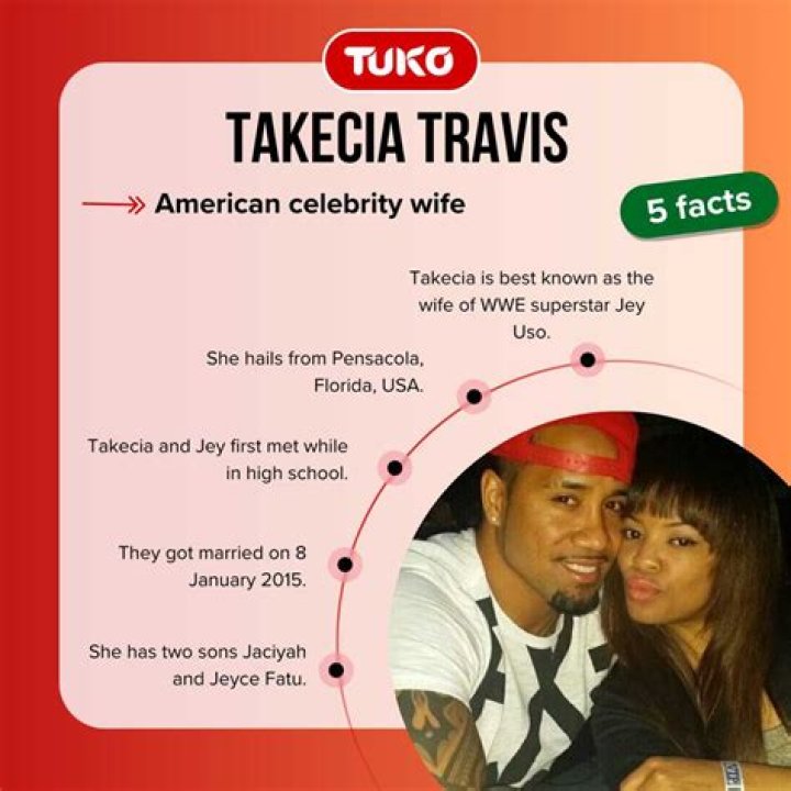 Get To Know Takecia Travis Jey Uso's Wife And Backbone