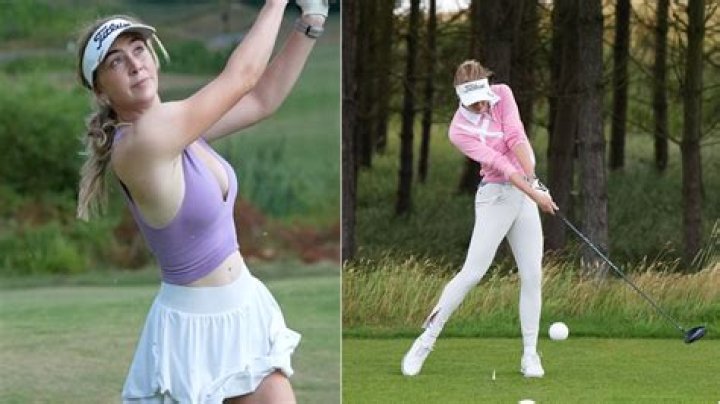 Golfer Grace Charis grabs attention after interview with the Waste