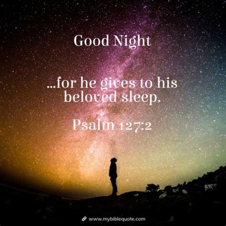 Good Night Bible Quotes ShortQuotes.cc