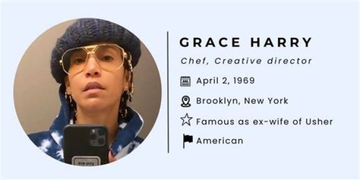 Grace Harry American 'Joy Strategist,' Philanthropist, And Usher Ex