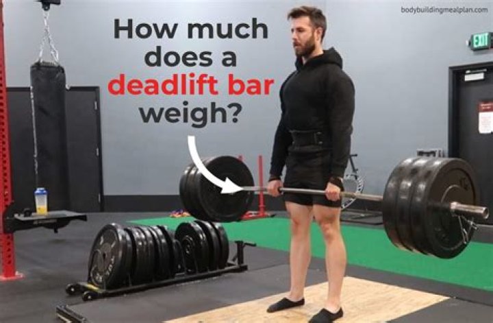 How Much Does A Deadlift Bar Weigh? (Hex, Trap, & More)