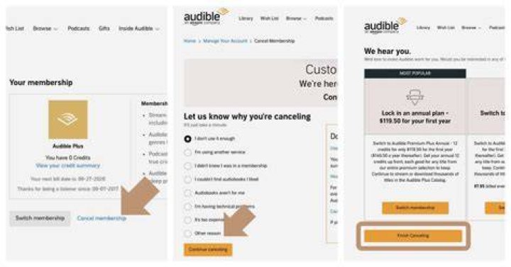 How to cancel Audible Plus subscription effectively stepbystep guide