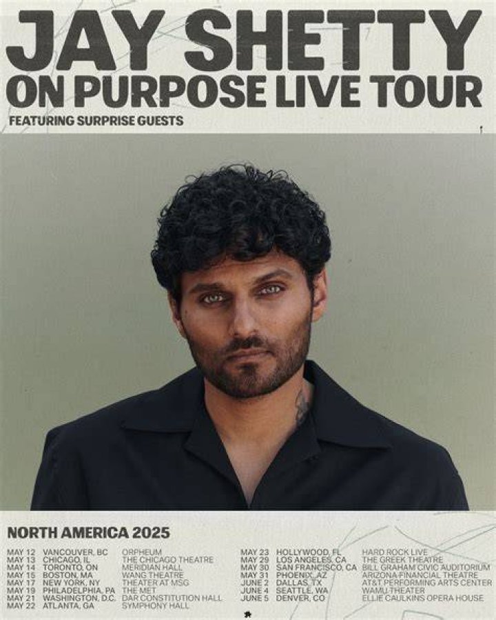 Jay Shetty Tickets, Tour & Concert Information Live Nation Australia