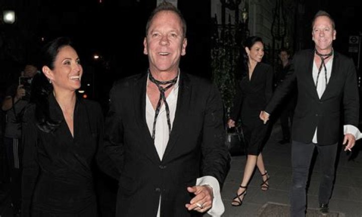 Kiefer Sutherland steps out with girlfriend Cindy Vela for first time