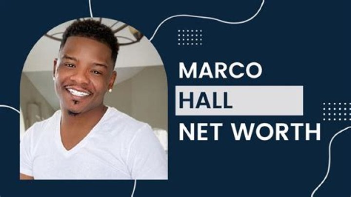 Marco Hall Net Worth The Success Bug
