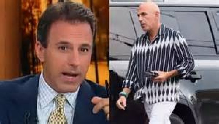 Matt Lauer spotted out and about in the Hamptons
