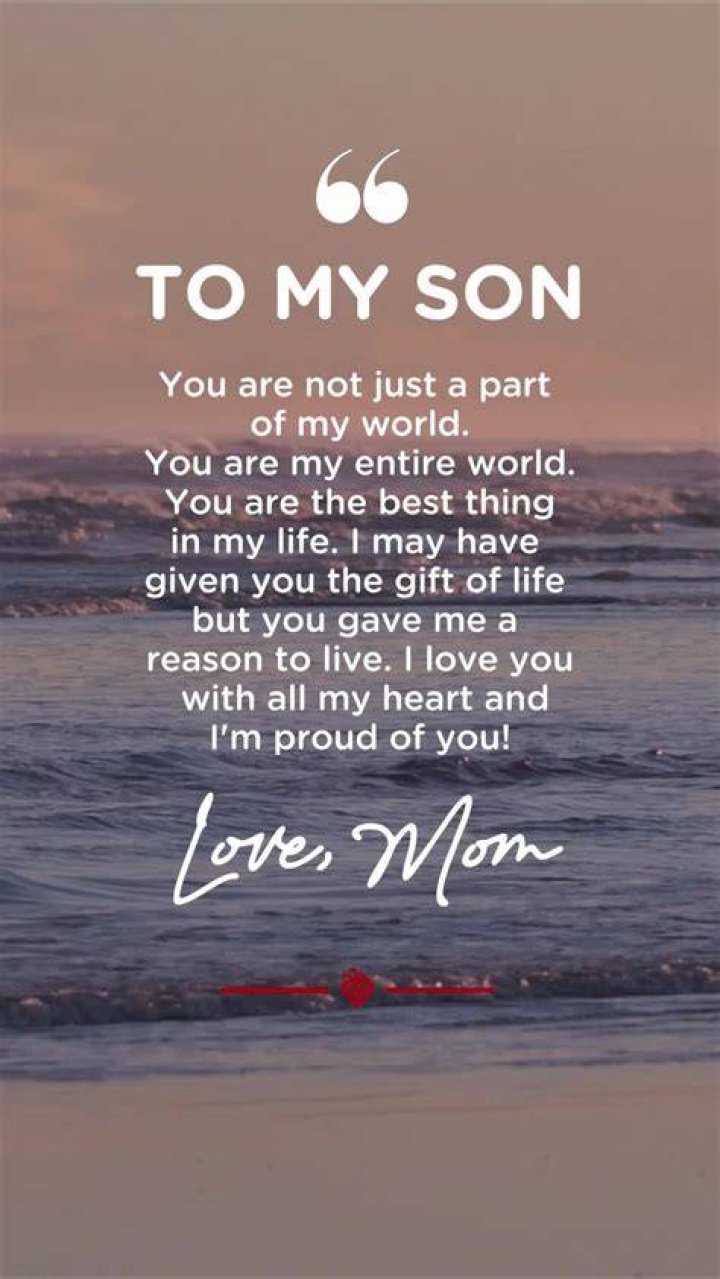My Son ️ Son quotes from mom, Birthday quotes for daughter, My son quotes