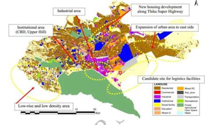 Nairobi Land Use Map