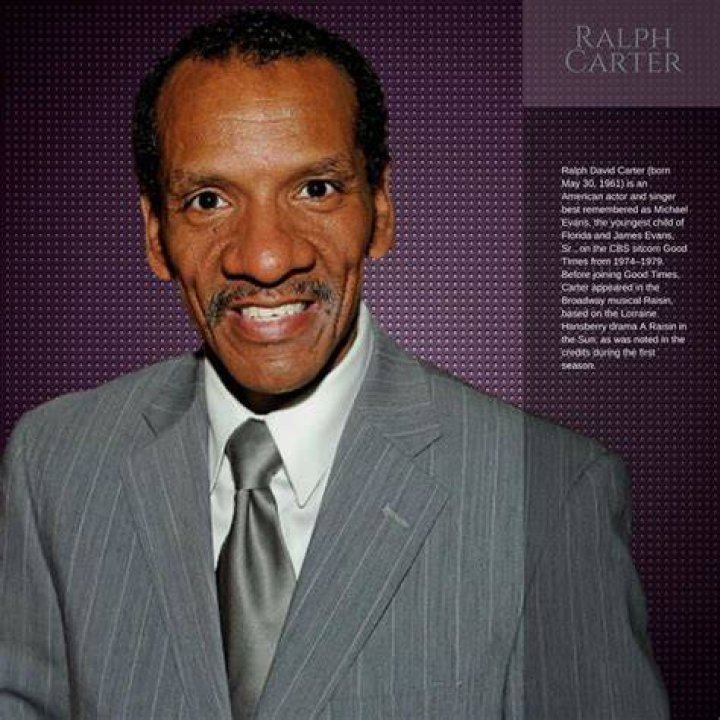 Ralph Carter aka "Mike Evans" on "Good Times" Ralph carter, American