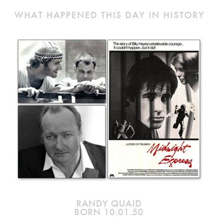 Randy Quaid Born Randy Randall Rudy Quaid October 1, 1950 (age 65) in