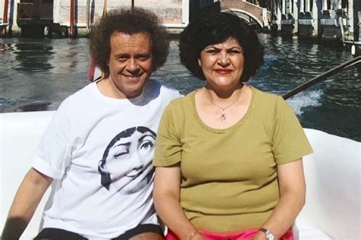 Richard Simmons with housekeeper herself his 'wife' Daily Mail Online
