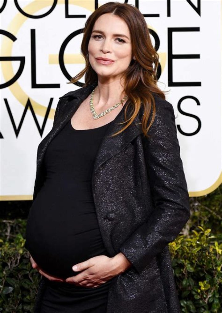 Saffron Burrows Second Child with Wife Alison Balian