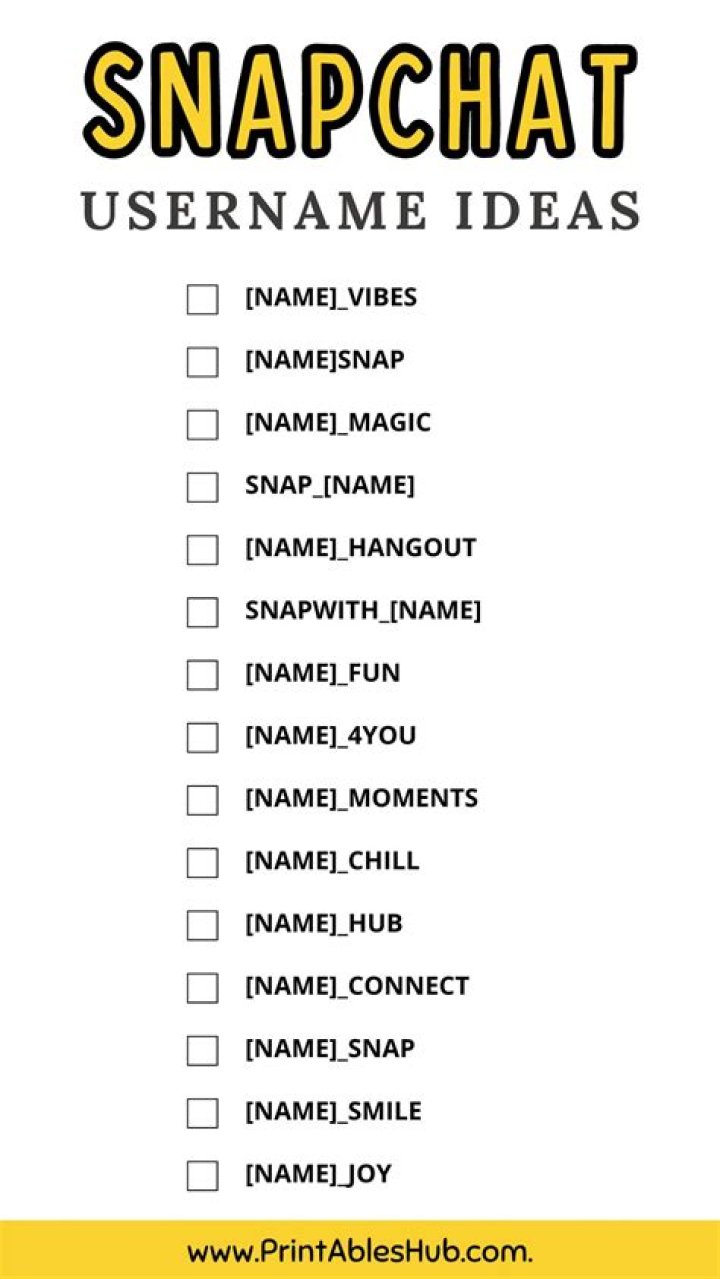 The Best Snapchat Username Ideas Funny instagram usernames, Usernames