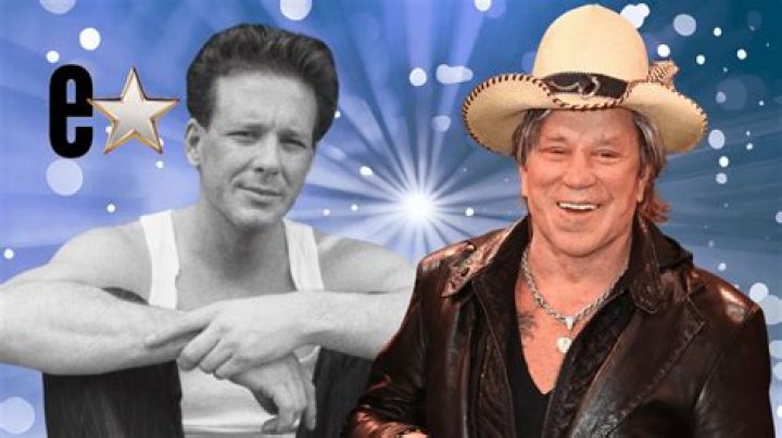 Then & Now Mickey Rourke a photo on Flickriver