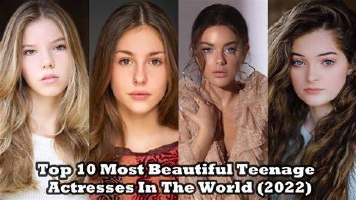 Top 10 Prettiest Young Actress of 2019 Most Beautiful & Hottest