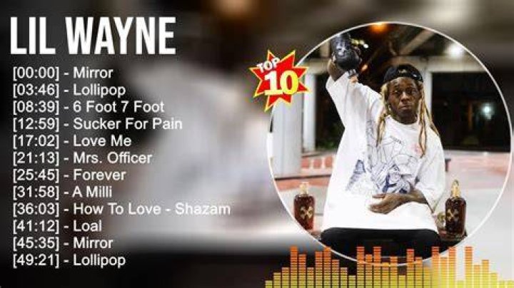 TOP 10 Songs Lil Wayne YouTube