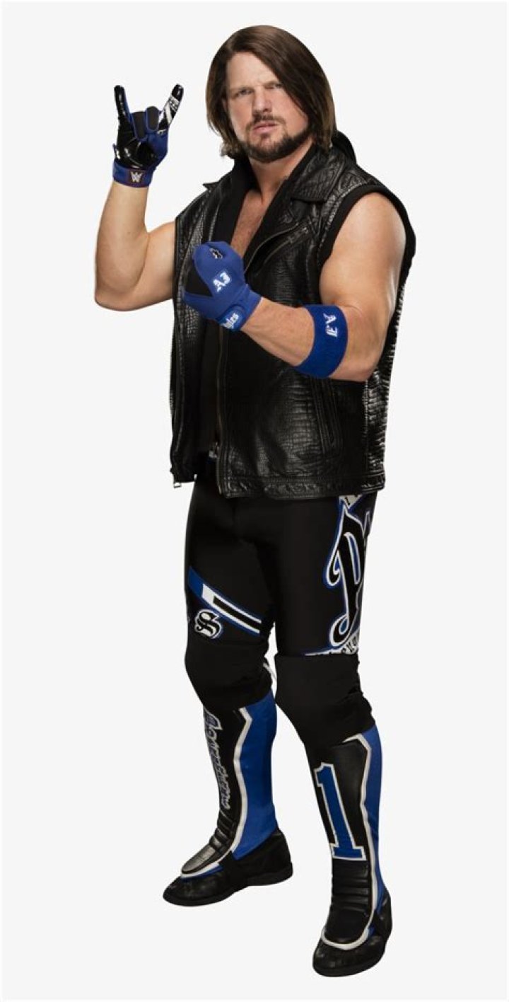 WWE Superstar AJ Styles (Allen Jones) and his wife Wendy Jones at the